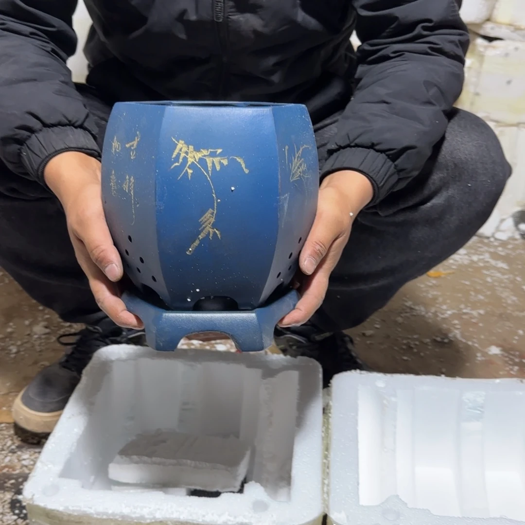 紫砂花盆口径18.20口径