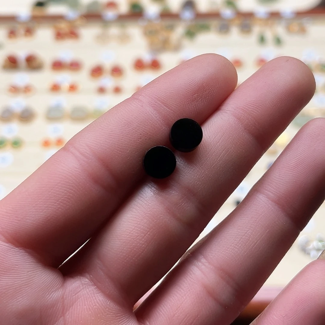 和田玉耳饰银S925镶嵌