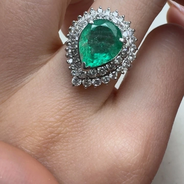 祖母绿戒指未镶嵌