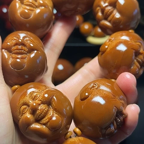 身***壮橄榄核手串/手链开心