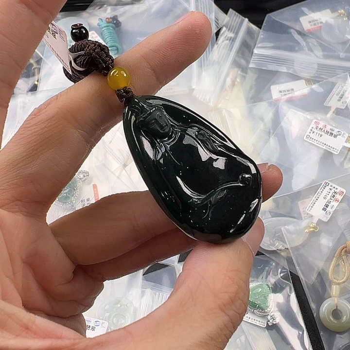 颈饰未镶嵌翡翠单品