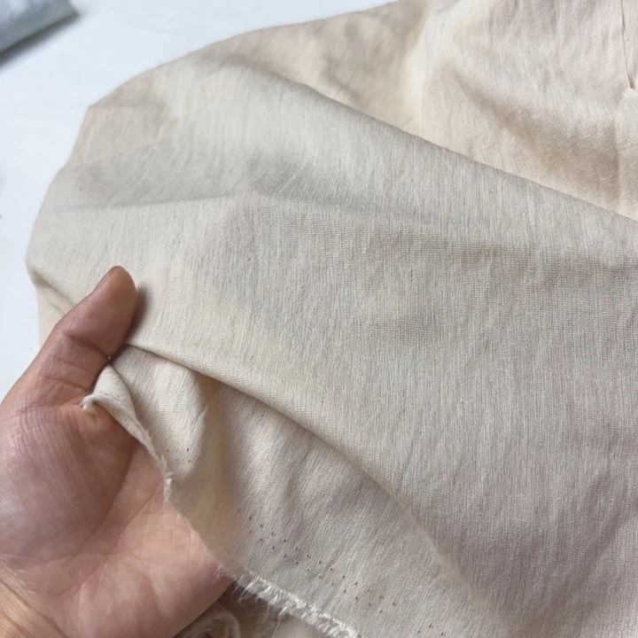 杏色天丝棉薄款2米孤品。