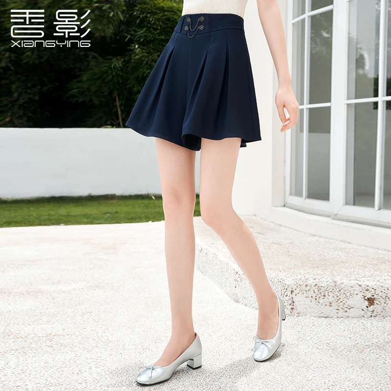 【直播专享】K843076短裤香影百搭显瘦秋新款