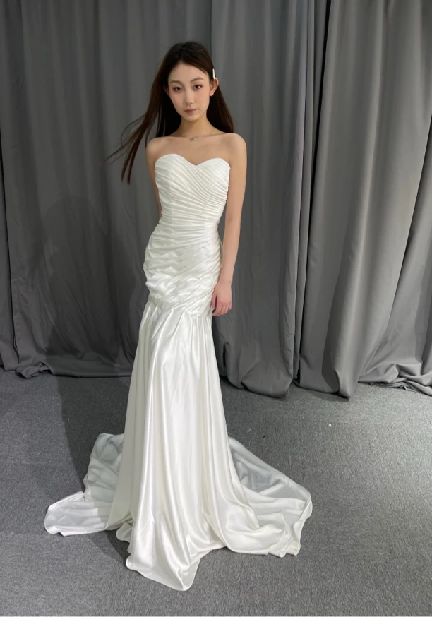 右见 爆款叠感婚纱