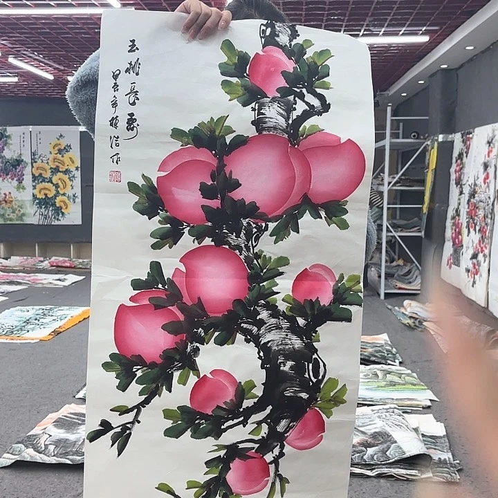 国画无毛和被绒毛或被绒毛