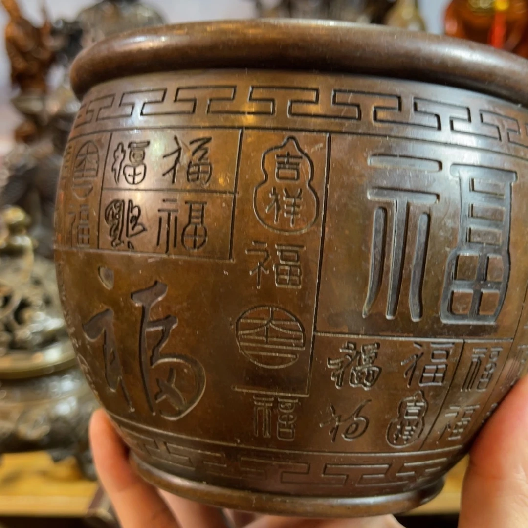 黄铜案台摆件物品摆件