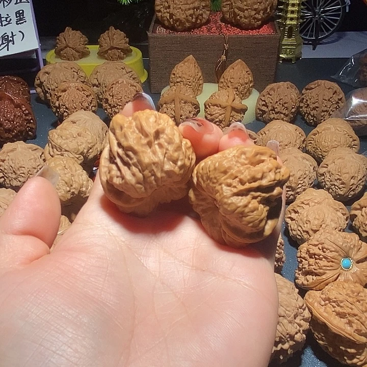 核桃文玩核桃蛤蟆头9号