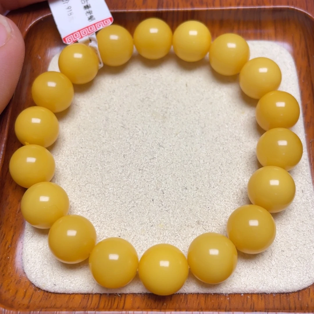 蜜蜡手链未镶嵌手串