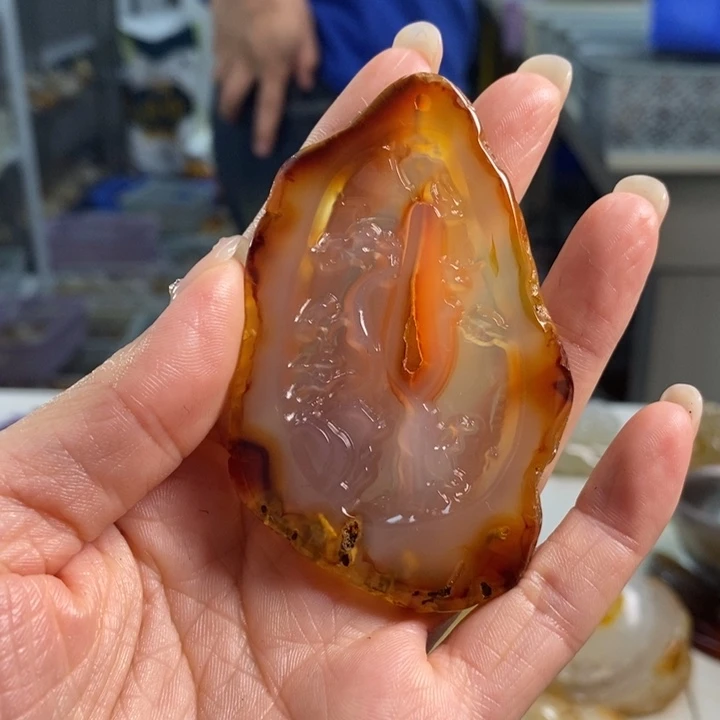 玛瑙/玉髓吊坠(不含链)未镶嵌