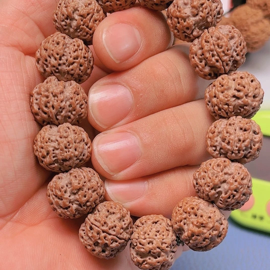 金刚菩提手串鲲****易223/19mm 五星蜂王