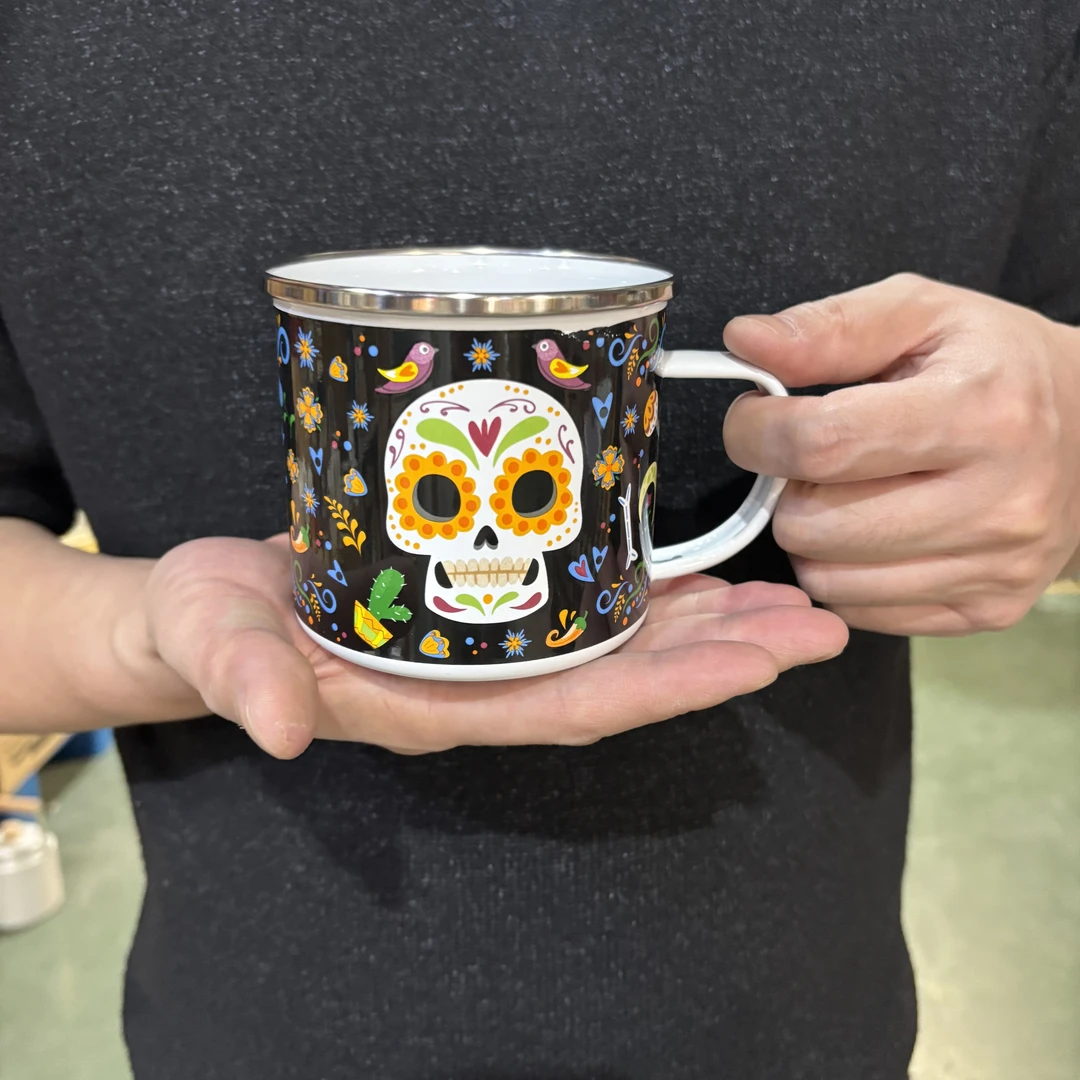 迪家寻梦25年高定 珐琅搪瓷9cm 500ML搪瓷杯