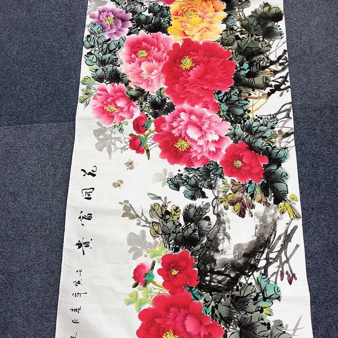 国画宣纸国画纯手绘作品