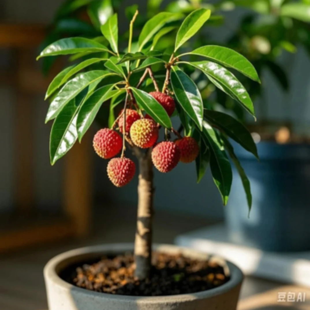 一物一拍桂味和冰利仙进奉无核，广西发货精品绿植盆栽