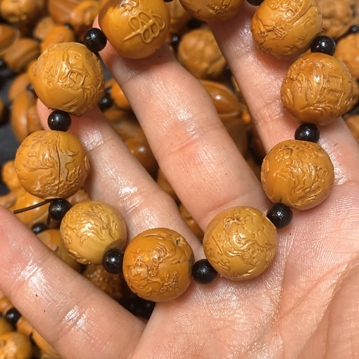 橄榄核手串/手链橄榄微瑕正圆