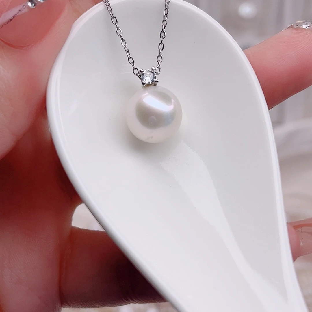 淡水珍珠未镶嵌吊坠(赠链)