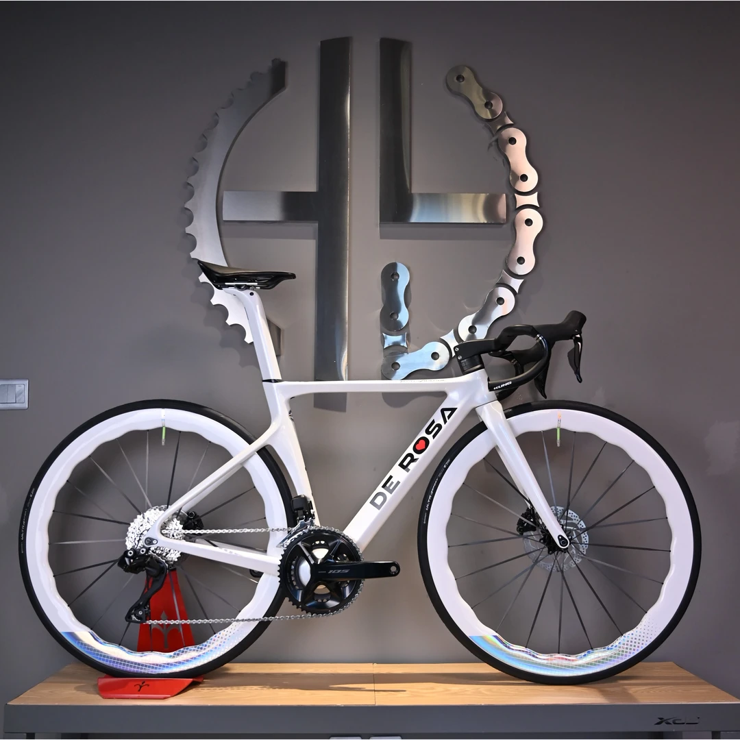 寰宇单车新DeRosa SK德罗莎定制气动车架组碳纤维超轻公路自行车