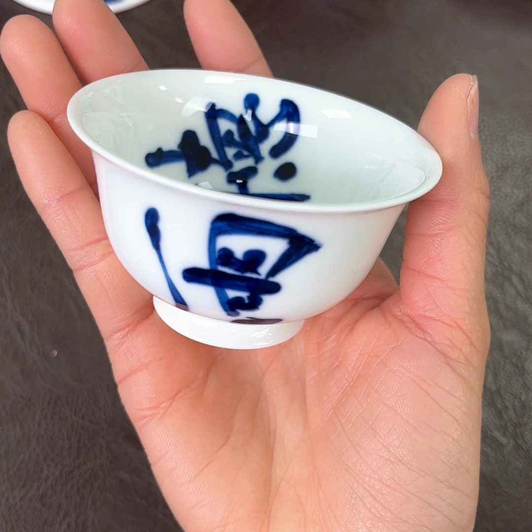 杯晗*手绘高温瓷器瓷器