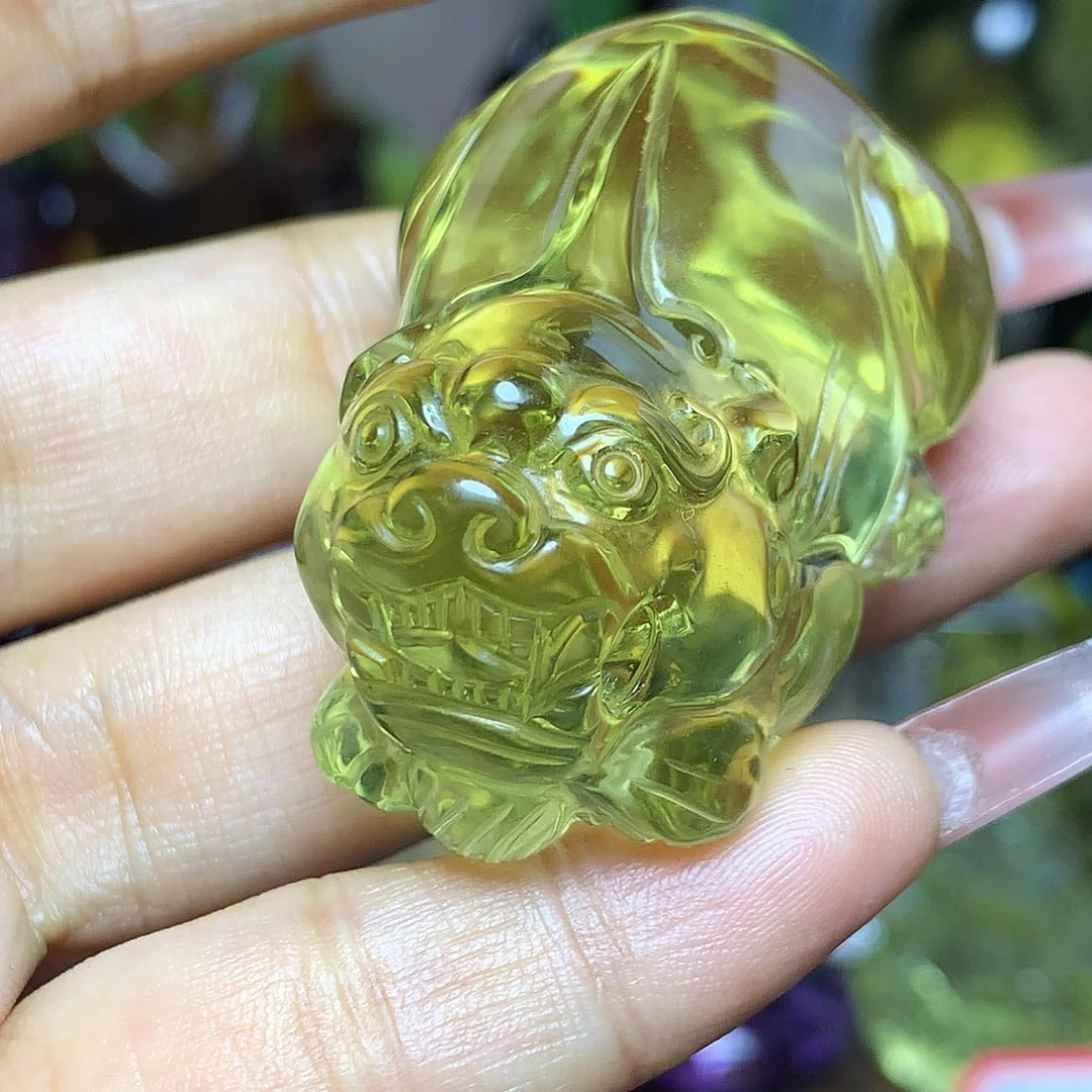 未镶嵌水晶颈饰天然