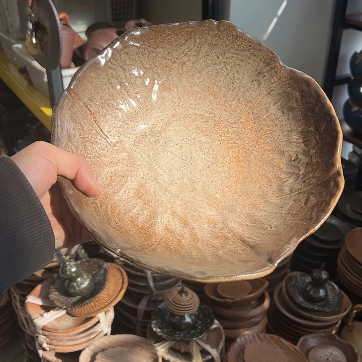 紫砂宜兴紫砂粗陶茶具65