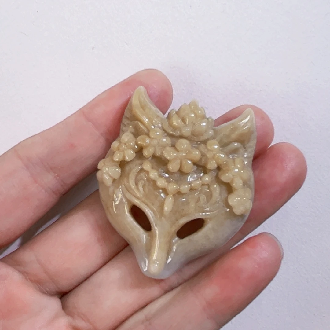 翡翠未镶嵌吊坠(赠链)代编织