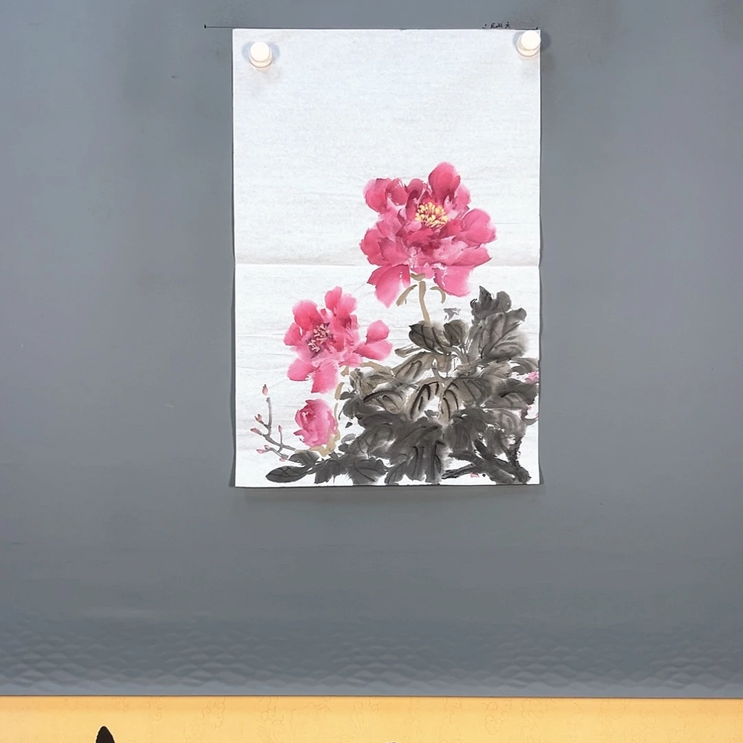 国画529 花鸟和蝴蝶都会出现