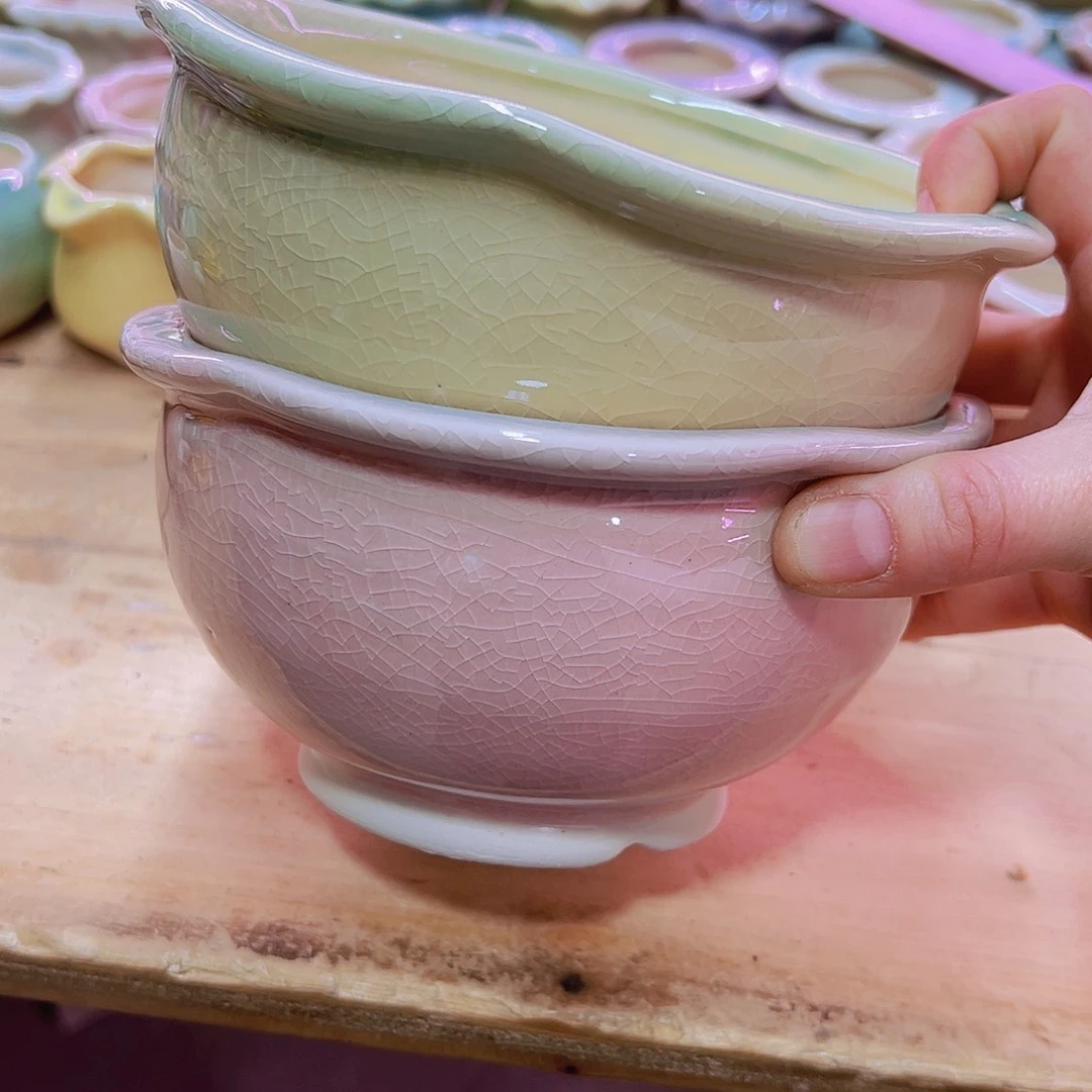 陶瓷花盆当场凑满12包邮