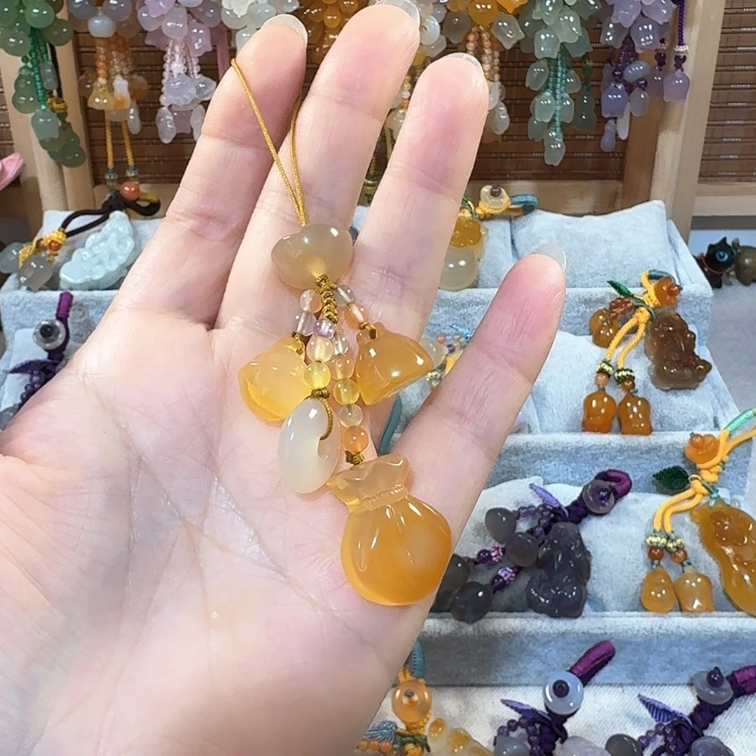 玛瑙/玉髓天然的玉髓玛瑙未镶嵌