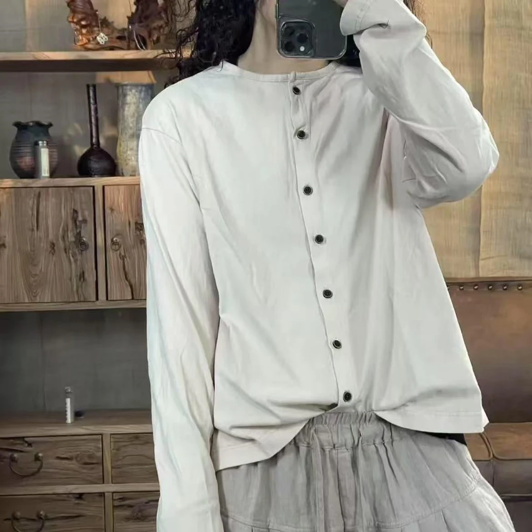 010 241186 春季新品休闲百搭单排扣女士开衫 胸围104长58