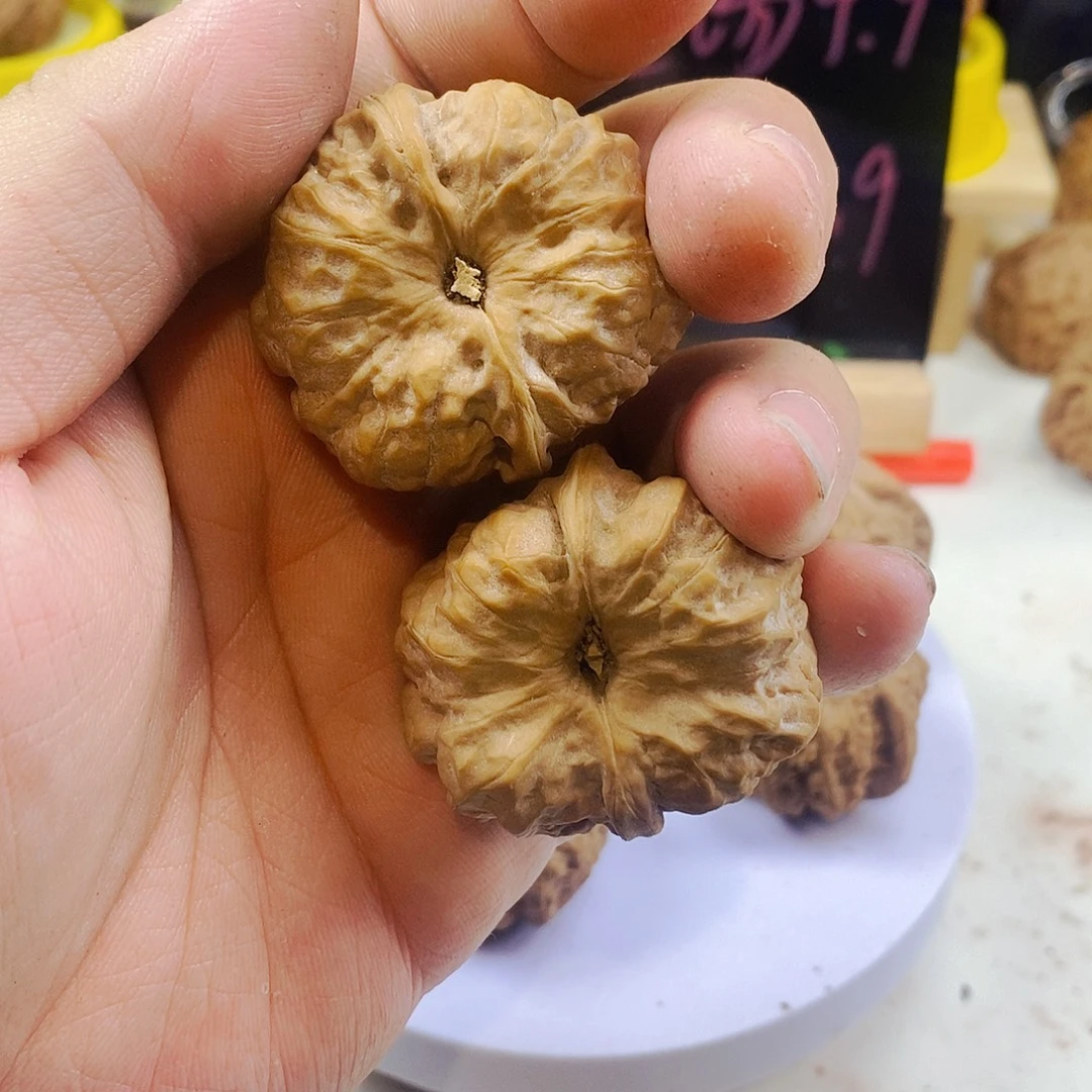 文玩核桃手把件38蛤蟆头