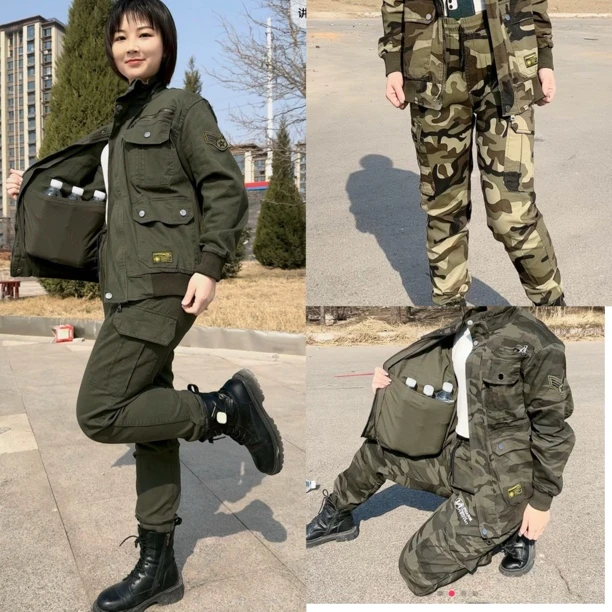 852款春秋款弹力耐磨工装