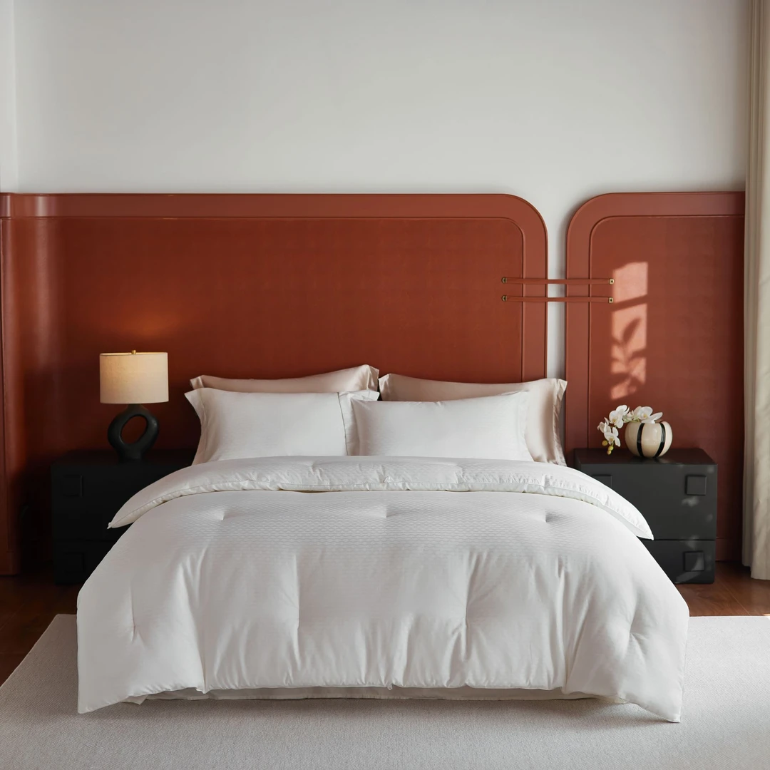 「琳嗒妈妈 · 全棉提花3D杜邦春秋被 手感柔软 轻盈蓬松」