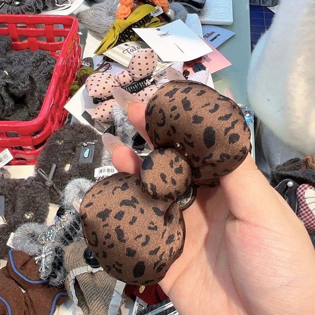 皮质铁合金发饰发夹