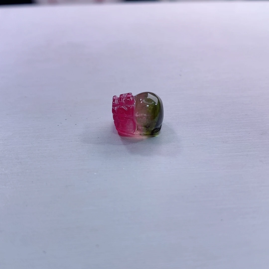 貔貅未镶嵌碧玺碧玺A貔貅