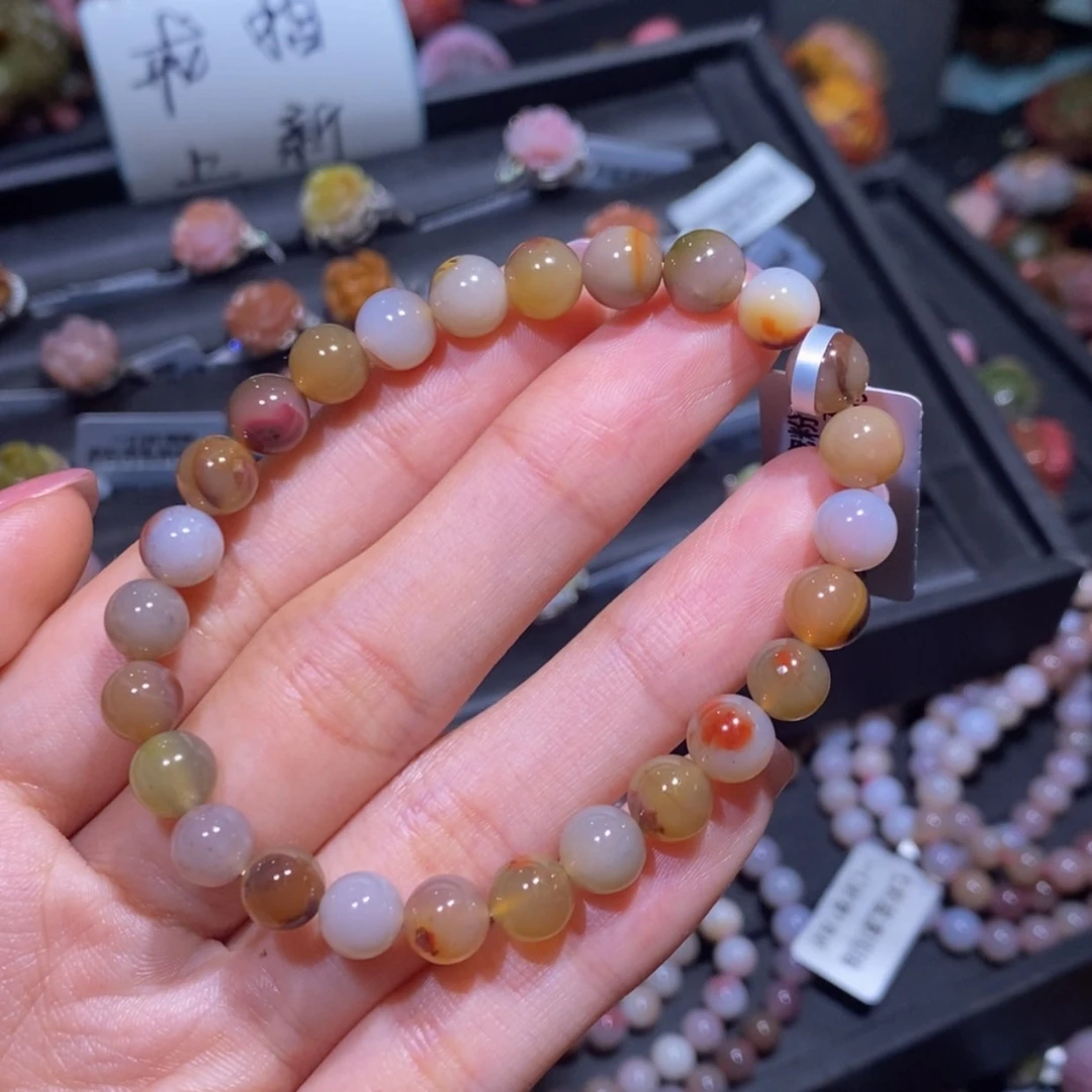 【闪购商品】玛瑙/玉髓手链未镶嵌盐源玛瑙