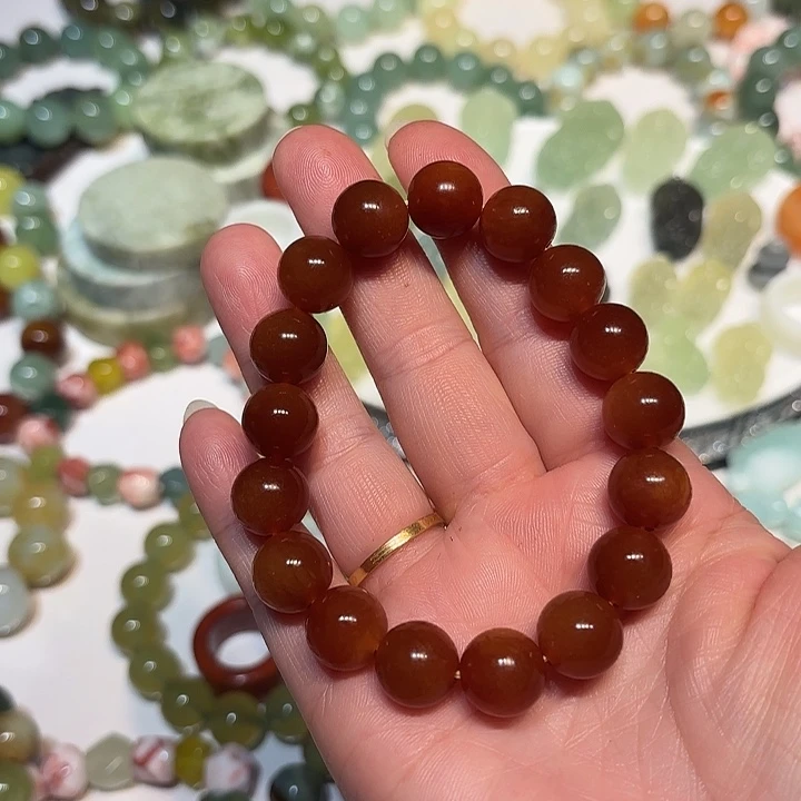 蛇纹石玉未镶嵌手串