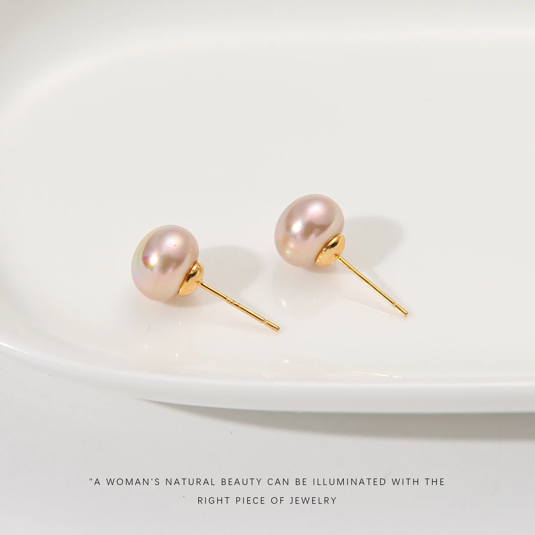 铜合金仿珍珠耳饰 【曼塔玫瑰】耳钉A366