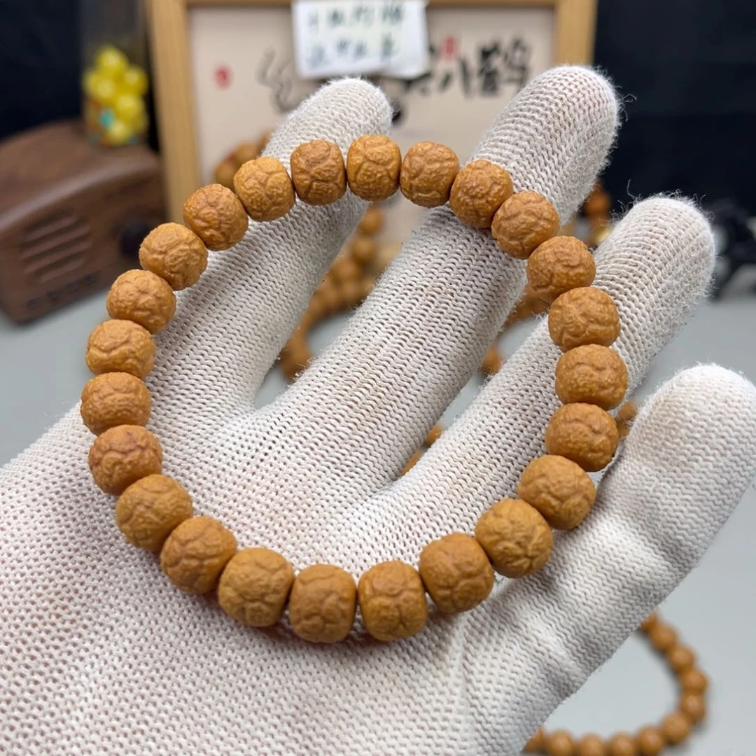 猴头核桃手串饕餮