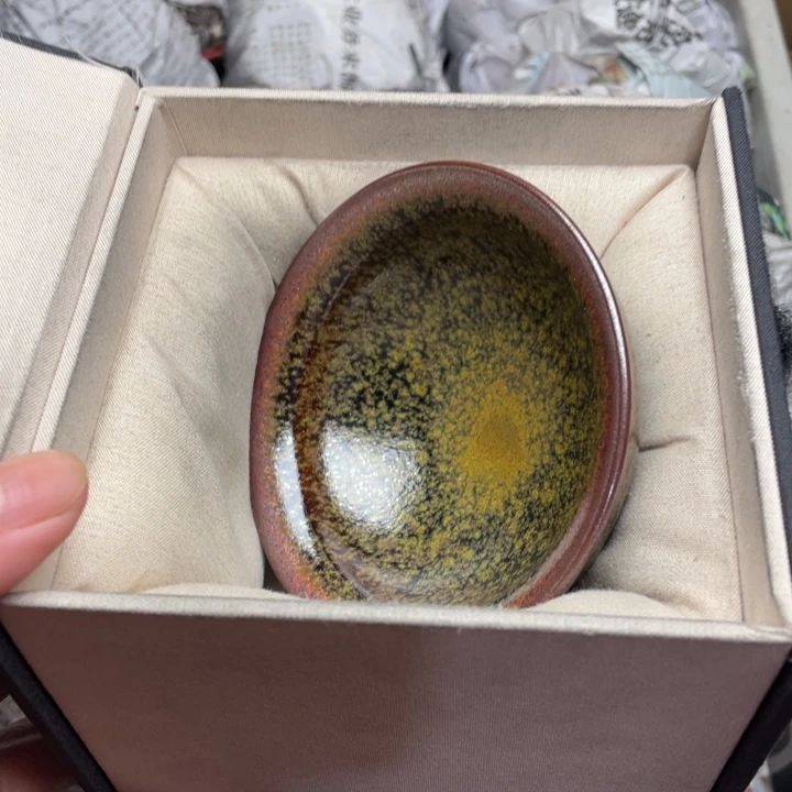 茶盏建窑建盏主人杯
