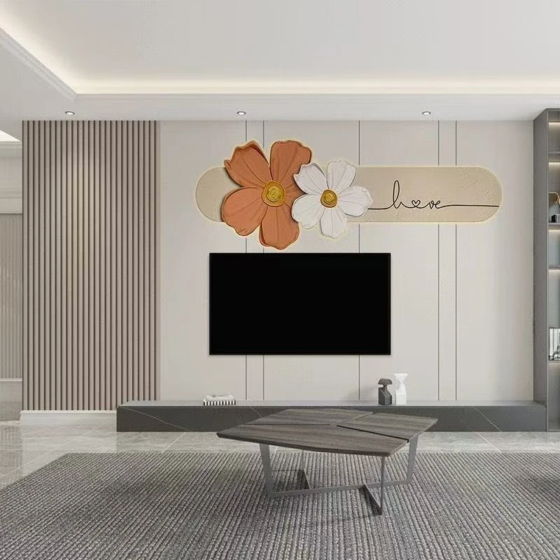 2025新款墙布客厅3d壁纸影视墙壁布装饰立体背景墙电视墙背景墙贴