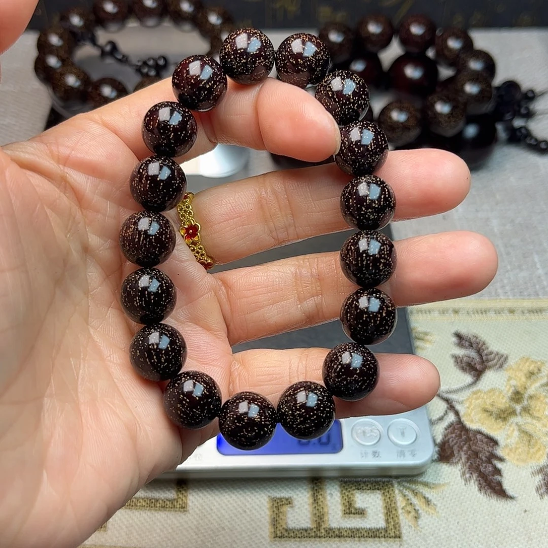 檀香紫檀（小叶紫檀）1.2 17颗 爆星