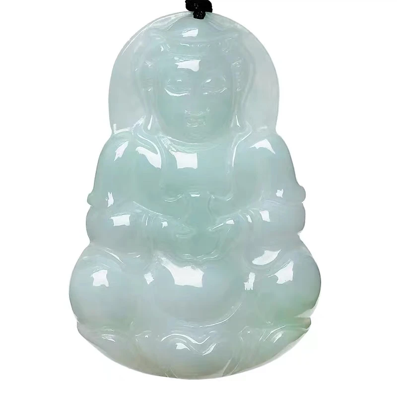 【707专属】翡翠观音挂件