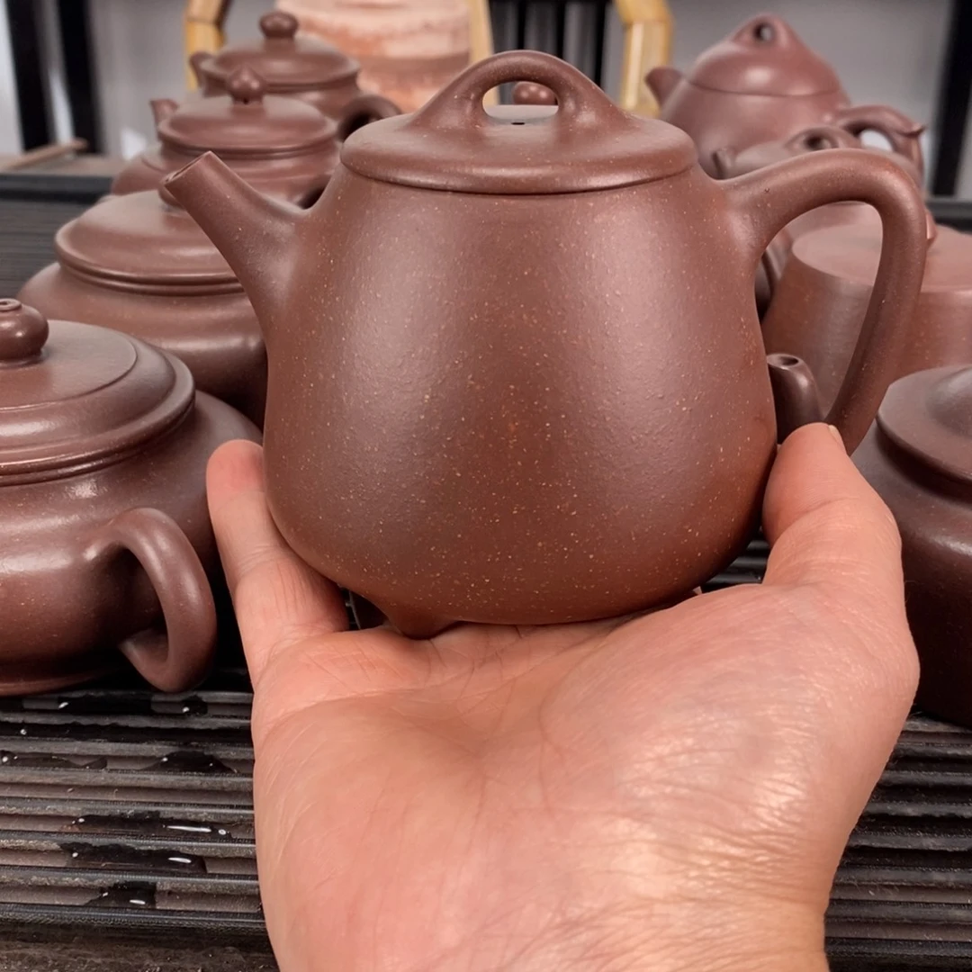 紫砂茶壶底槽清容量370毫升