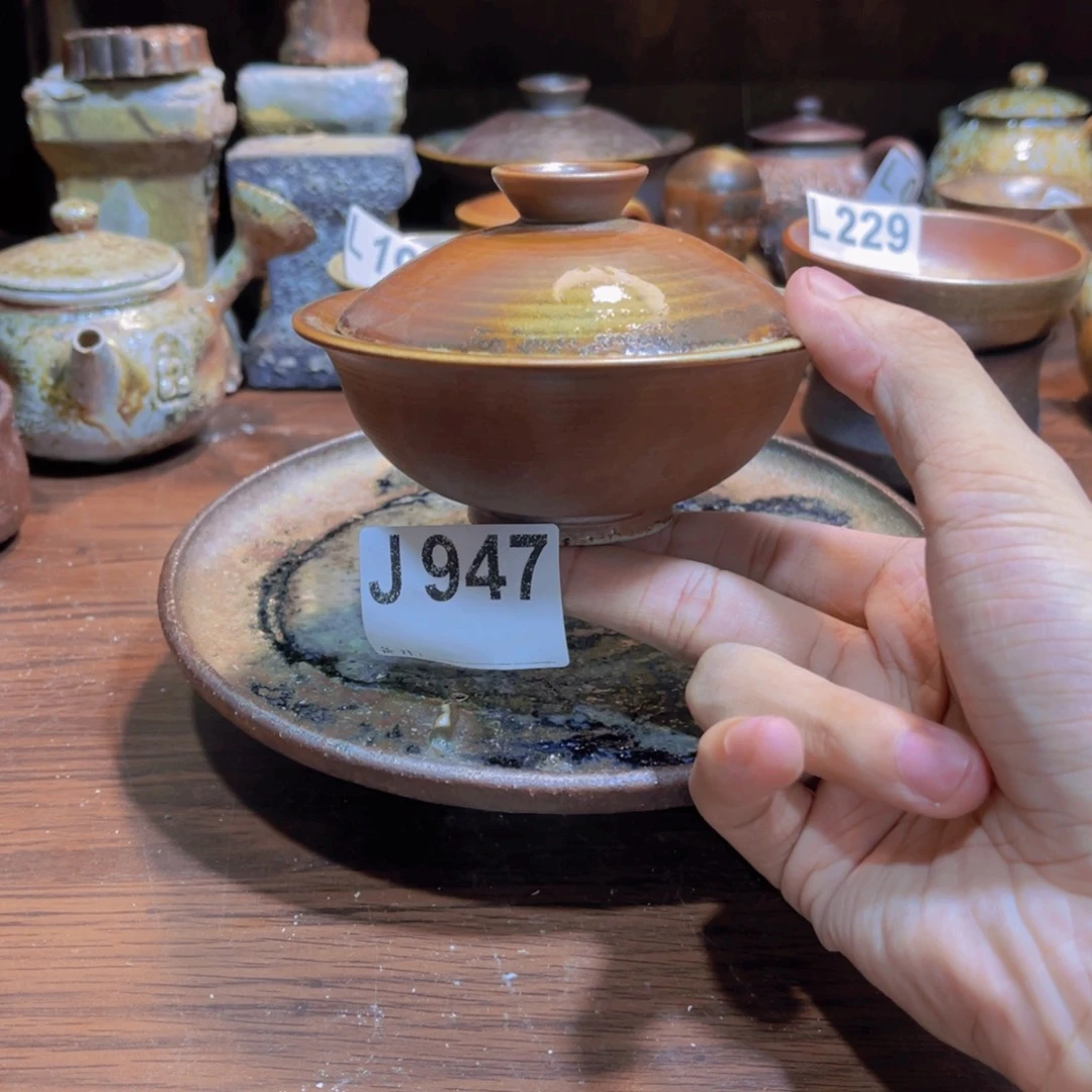 纯手工制作柴烧纯手工制作柴烧杯947