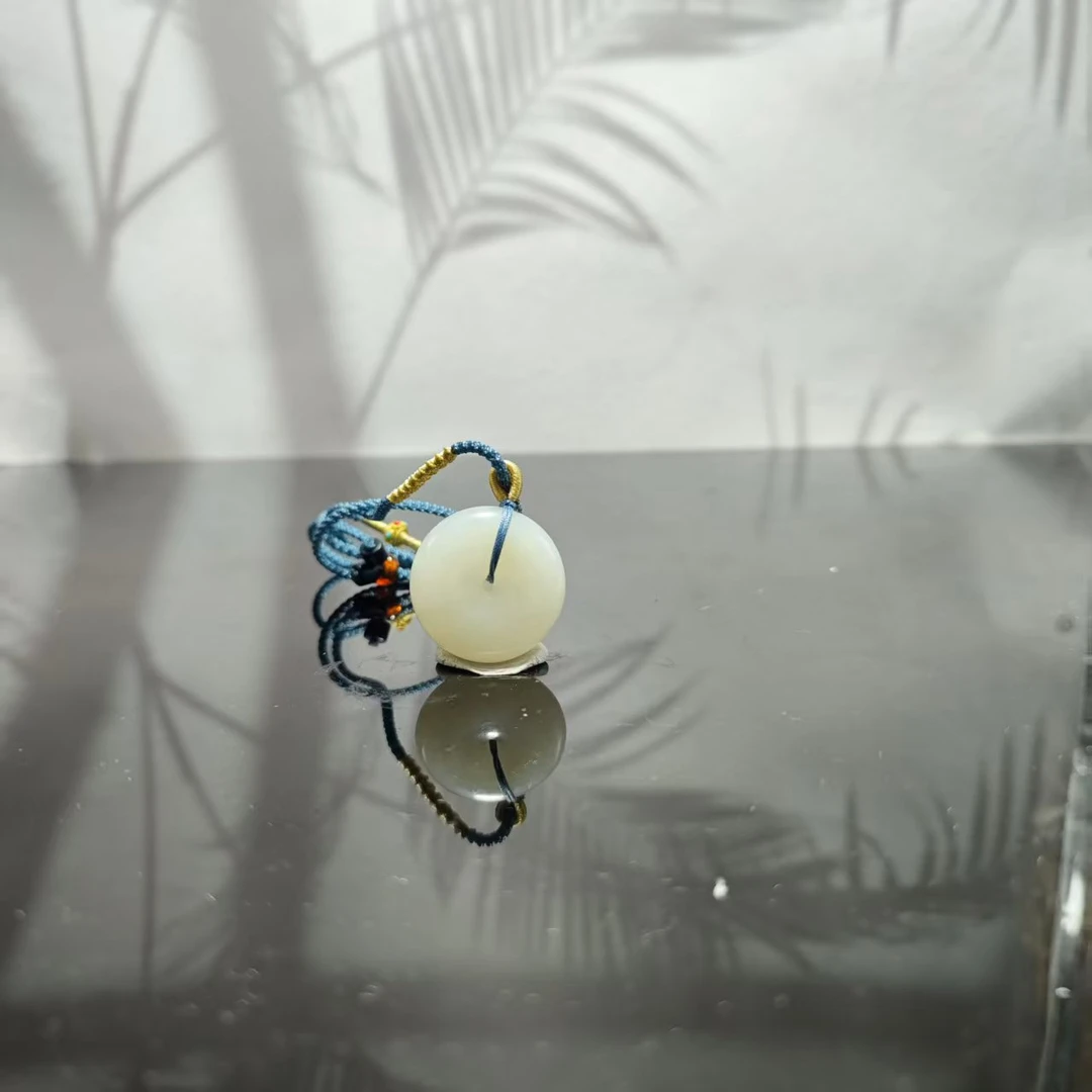 N和田玉平安扣吊坠0296