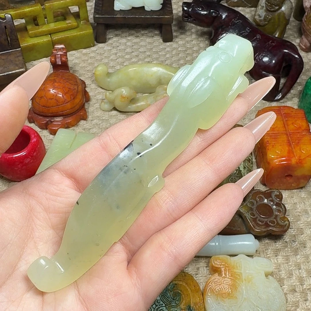 白玉菩提吊坠挂件