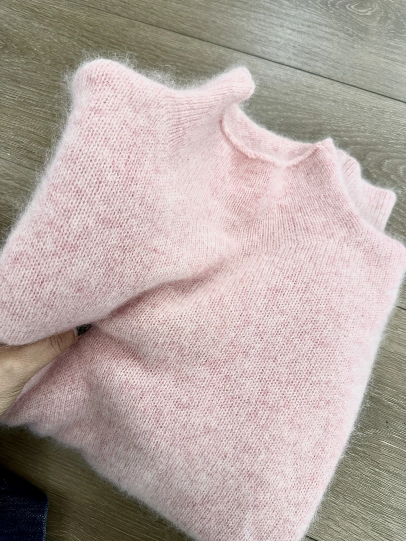 【十一甄选】拉绒花纱半高领2511-2904