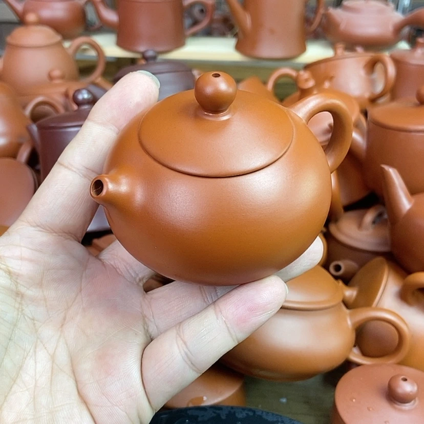 【闪购商品】茶壶朱泥120c c