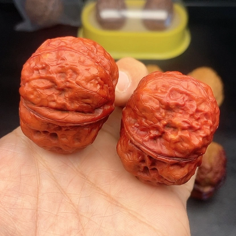 【闪购商品】把件文玩核桃39尺方尊妖蟾