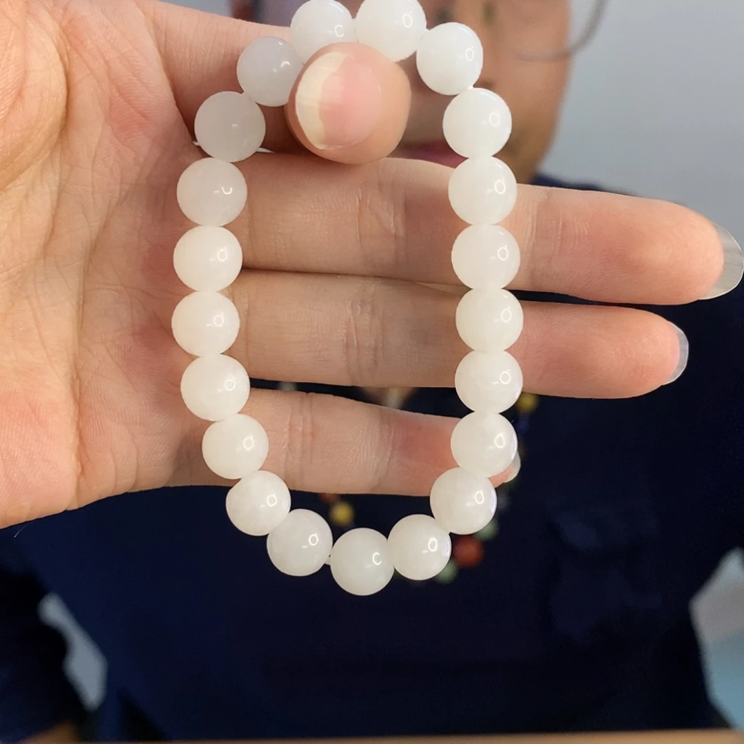 和田玉未镶嵌手串