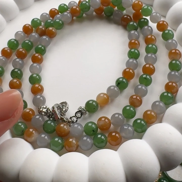 和田玉（碧玉）未镶嵌颈饰